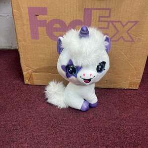 Airbrush Plush Baby Unicorn Washable Stuffed Animal